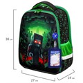 Ранец BRAUBERG FIT, 2 отделения, "Night warrior", 38х27х14 см, 272023 272023