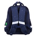 Ранец BRAUBERG KIDS STANDARD, 2 отделения, "Spaceman", СВЕТЯЩИЙСЯ, 36х28х14 см, 271384 271384