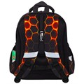 Ранец BRAUBERG KIDS STANDARD, 2 отделения, Fire split, 3D-панель, 36х28х14 см, 273147 273147