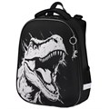 Ранец BRAUBERG SHINY, 2 отделения, с брелком, Scary dino, СВЕТЯЩИЙСЯ РИСУНОК, 38х28х14 см, 273143 273143 - фото 265850