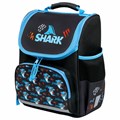 Ранец ПИФАГОР BASIC, 1 отделение, 3 кармана, эргономичная спинка, "Angry shark", 35х28х18 см, 272044 272044 - фото 266104
