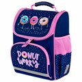 Ранец ПИФАГОР BASIC, 1 отделение, 3 кармана, эргономичная спинка, "Comic donuts", 35х28х18 см, 273137 273137 - фото 266187