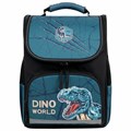Ранец ПИФАГОР BASIC, 1 отделение, 3 кармана, эргономичная спинка, "Dino world", 35х28х18 см, 272046 272046