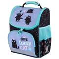 Ранец ПИФАГОР BASIC, 1 отделение, 3 кармана, эргономичная спинка, "Funny cats", 35х28х18 см, 273135 273135 - фото 266251