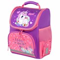 Ранец ПИФАГОР BASIC, 1 отделение, 3 кармана, эргономичная спинка, "Happy unicorn", 35х28х18 см, 271372 271372 - фото 266273