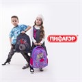 Ранец ПИФАГОР EVA BASIC, 1 отделение, эргономичная спинка, "Amazing girl", 39х30х16 см, 271377 271377