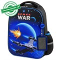 Ранец ЮНЛАНДИЯ LIGHT, 2 отделения, "Space war", 38х29х16 см, 270607 270607
