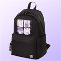 Рюкзак BRAUBERG FASHION CITY, универсальный, "Anime Cats", черный, 44х31х16 см, 229965 229965