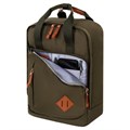Рюкзак BRAUBERG FRIENDLY универсальный с длинными ручками, хаки, 37х26х13 см, 270091 270091