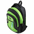 Рюкзак BRAUBERG HIGH SCHOOL универсальный, 3 отделения, "Лайм", черный/салатовый, 46х31х18 см, 225524 225524