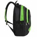 Рюкзак BRAUBERG HIGH SCHOOL универсальный, 3 отделения, "Лайм", черный/салатовый, 46х31х18 см, 225524 225524