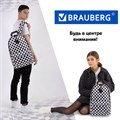 Рюкзак BRAUBERG POSITIVE универсальный, карман-антивор, "Black and White", 42х28х14 см, 270777 270777