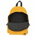 Рюкзак BRAUBERG СИТИ-ФОРМАТ один тон, универсальный, желтый, 41х32х14 см, 225378 225378