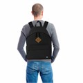 Рюкзак BRAUBERG СИТИ-ФОРМАТ один тон, универсальный, черный, 41х32х14 см, 225381 225381