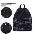 Рюкзак BRAUBERG СИТИ-ФОРМАТ универсальный, "Black marble", черный, 41х32х14 см, 270790 270790