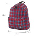 Рюкзак BRAUBERG СИТИ-ФОРМАТ универсальный, "Scottish cell", разноцветный, 41х32х14 см, 228861 228861