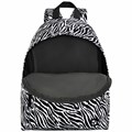 Рюкзак BRAUBERG СИТИ-ФОРМАТ универсальный, "Zebra", белый/черный, 41х32х14 см, 271680 271680