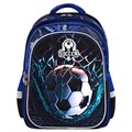 Рюкзак BRAUBERG KIDS FLOSSY, 2 отделения, 3 кармана, "Soccer Club", 3D-панель, 40х28х18 см, 273181 273181
