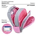 Рюкзак BRAUBERG OPTIMA, 2 отделения, с брелоком, "Curious bunny", 36х27х18 см, 272098 272098