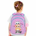 Рюкзак BRAUBERG OPTIMA, 2 отделения, с брелоком, "Funny kittens", 36х27х18 см, 273156 273156
