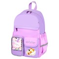 Рюкзак BRAUBERG PASTEL с термонашивками в комплекте, "Not today", сиреневый, 40х29х14 см, 273127 273127 - фото 270110