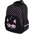 Рюкзак BRAUBERG SOFT, 2 отделения, 3 кармана, "Cool cat", СВЕТЯЩИЙСЯ, 40х31х15 см, 273118 273118 - фото 270172