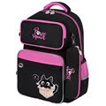Рюкзак ЮНЛАНДИЯ COMPLETE с пеналом в комплекте, эрго-спинка, "Box cat", 42х29х14 см, 273120 273120 - фото 270616