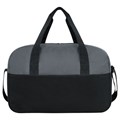 Сумка спортивная HEIKKI BASE (ХЕЙКИ), карман на молнии, черная/темно-серая, 30x44x17 см, 272623 272623