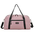 Сумка спортивная HEIKKI EFFECT (ХЕЙКИ), металлическая фурнитура, пыльная роза, 26x48x21 см, 272624 272624