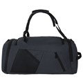 Сумка спортивная HEIKKI TRAVEL (ХЕЙКИ) с отделением для обуви, 7 карманов, темно-серая, 23х48х25 см, 272628 272628