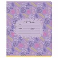 Тетрадь 12 л. BRAUBERG клетка, обложка картон, ПАТТЕРН, 107267 107267