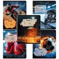 Тетрадь 12 л. ЮНЛАНДИЯ, линия, обложка картон, SPORT, 107286 107286 - фото 272278
