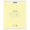 Тетрадь 18 л. BRAUBERG КЛАССИКА NEW клетка, обложка картон, ЖЕЛТАЯ, 105696 105696 - фото 272399