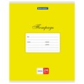 Тетрадь 24 л. BRAUBERG КЛАССИКА, клетка, обложка картон, ЖЕЛТАЯ, 104736 104736 - фото 272759