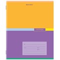 Тетрадь 24 л. BRAUBERG линия, обложка картон, "COLOR", 106487 106487