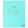 Тетрадь ЗЕЛЁНАЯ обложка 12 л., косая линия с полями, офсет, "ПЗБМ", 19971 106273 - фото 273079