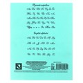 Тетрадь ЗЕЛЁНАЯ обложка 12 л., узкая линия с полями, офсет, "ПЗБМ", 19964 106452