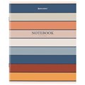 Тетрадь А5 48 л. BRAUBERG скоба, линия, обложка картон, "Classic" (микс в спайке), 404384 404384