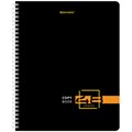 Тетрадь А5 48 л. BRAUBERG, гребень, клетка, глянцевая ламинация, "Dark" (микс в спайке), 404341 404341