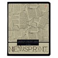 Тетрадь А5 48 л. АЛЬТ скоба, клетка, глянцевый лак, "Газета" (5 видов), 7-48-1146 404111