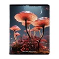 Тетрадь А5 48 л. АЛЬТ скоба, клетка, глянцевый лак, "Грибы фэнтези" (5 видов), 7-48-1332 405398