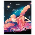 Тетрадь А5 48л. BRAUBERG скоба, клетка, обложка картон, "Anime Girls" (микс в спайке), 404367 404367