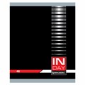 Тетрадь А5, 48 л., BRAUBERG скоба, клетка, обложка картон, "INDAY", 400518 400518