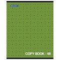 Тетрадь А5, 48 л., BRAUBERG, скоба, клетка, обложка картон, МОНОХРОМ 2, 402043 402043