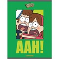 Тетрадь А5, 48 л., HATBER, скоба, клетка, обложка картон, "Гравити Фолз" (микс в спайке), 068737, 48Т5В1 113817