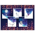 Тетрадь А5, 48 л., ПЗБМ, скоба, клетка, Soft Touch, фольга, лак, "Сон о чём-то большем" (5 видов), 028619 404464 - фото 274777