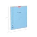 Тетрадь обложка пластик, А5 48 л. скоба, клетка, Erich Krause, CoverPro (микс в спайке), 56384 404866