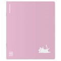 Тетрадь обложка пластик, А5, 48 л., скоба, клетка, ERICH KRAUSE, "Brave cats" (микс в спайке), 61955 405265