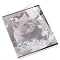 Тетрадь обложка пластик, А5, 48 л., скоба, клетка, ErichKrause, "Dream Cat" (микс в спайке), 54161 405266