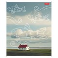 Тетрадь обложка пластик, А5, 48 л., скоба, клетка, HATBER, "Во сне и наяву" (микс), 087648, 48Т5В1пл 405276